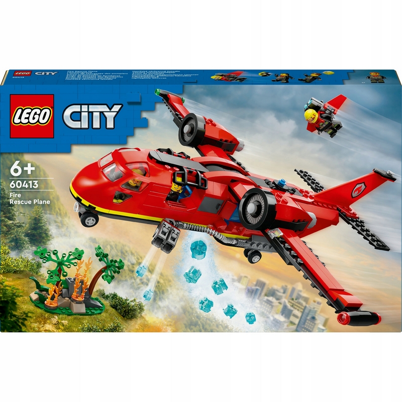 LEGO City 60413 Hasičské a záchranné lietadlo